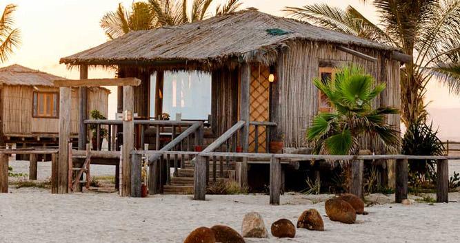 cabane piloti et deco plage
